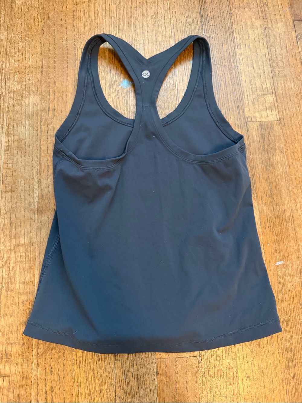 Black Racerback Performance Tank Top - Picture 2 of 2